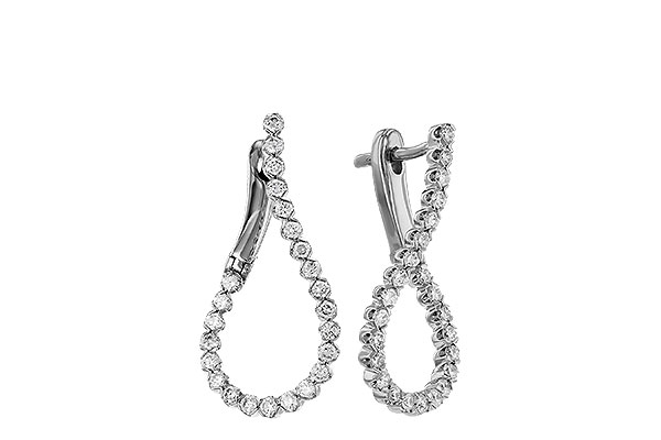 D312-18963: EARRINGS .50 TW