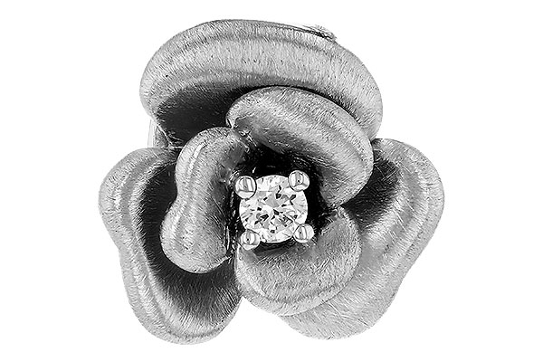 D312-18981: PENDANT .03CT (SMALL FLOWER PENDANT FROM H312-18972)