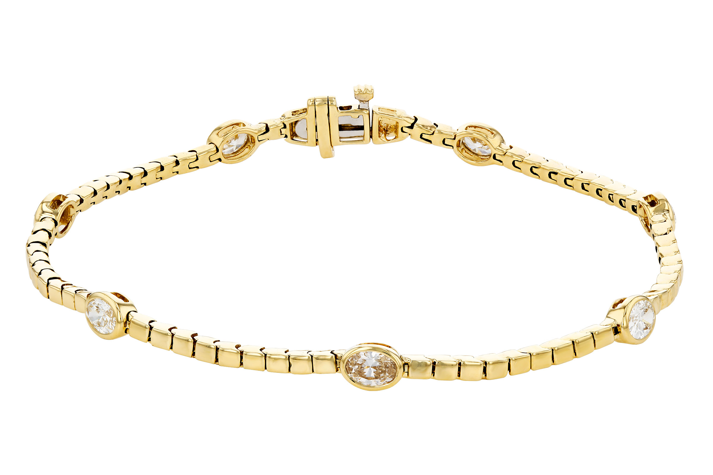 D312-20790: BRACELET 1.30 TW OVAL DIA (7")