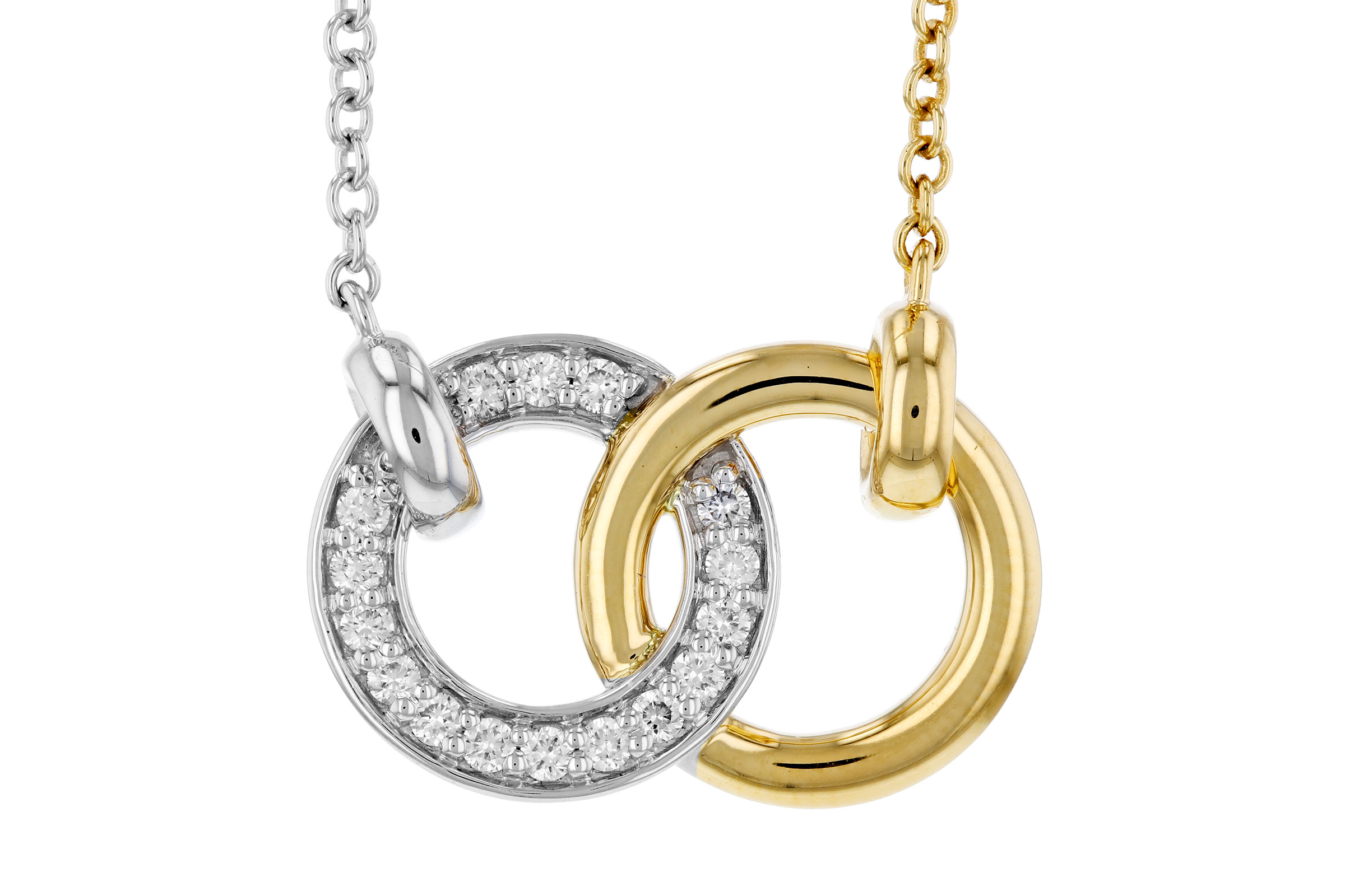 D312-20799: NECKLACE .20 TW (18")