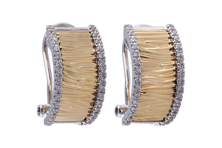E221-29854: EARRINGS .37 TW