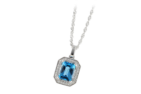 E224-03481: NECK 1.75 BLUE TOPAZ 1.86 TGW