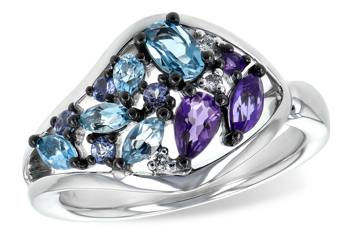 E225-83463: LDS RG 1.05 SEMI-PRECIOUS 1.08 TGW