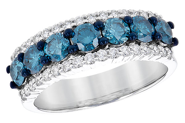 E225-85326: LDS WED RG 1.26 BLUE DIAS 1.70 TGW