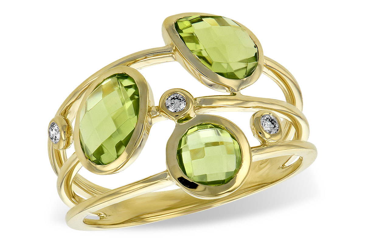 E225-86254: LDS RG 2.45 PERIDOT 2.50 TGW