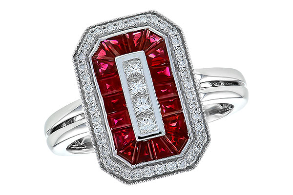 E226-76272: LDS RG 1.05 TW RUBY 1.36 TGW