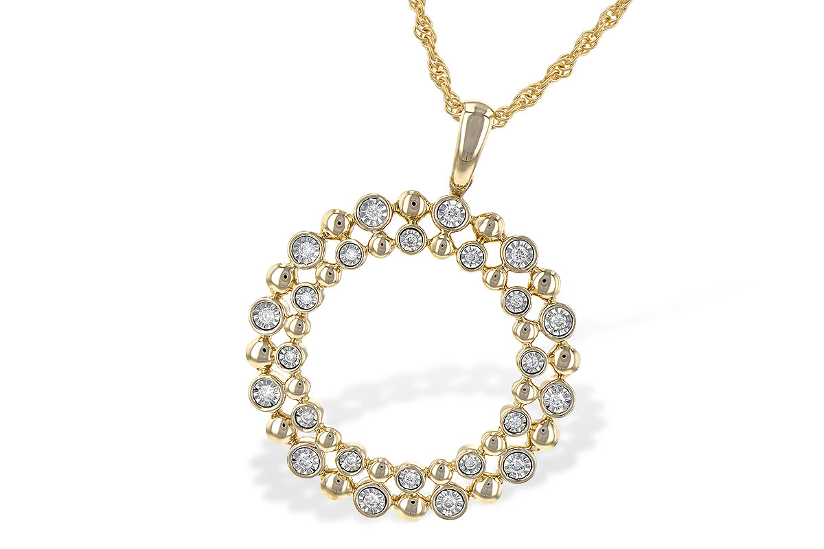 E226-78017: NECKLACE .12 TW