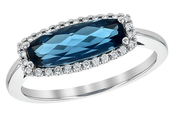 E226-78081: LDS RG 1.79 LONDON BLUE TOPAZ 1.90 TGW