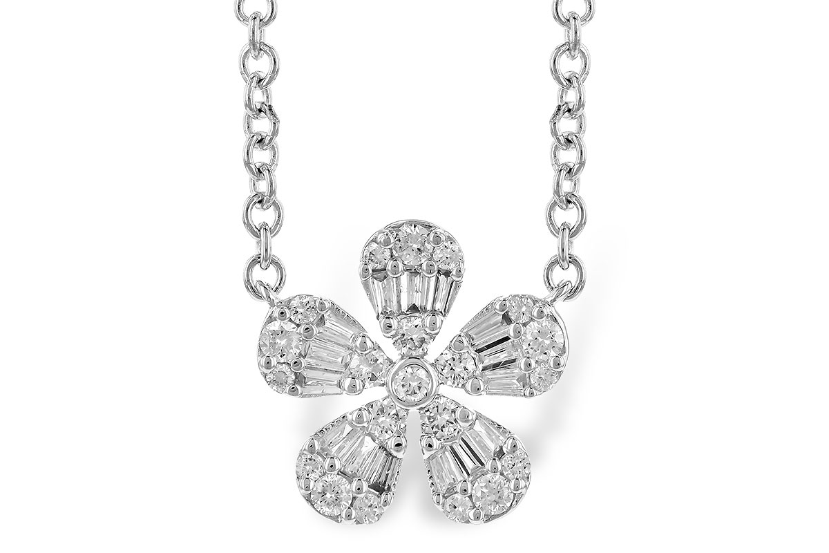 E309-49908: NECK .09 TW BAG .26 TW (18")