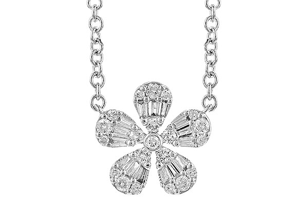 E309-49908: NECK .09 TW BAG .26 TW (18")