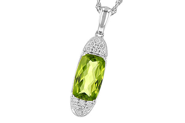 E309-53472: NECK 1.90 PERIDOT 2.00 TGW