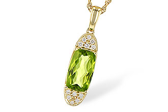 E309-53472: NECK 1.90 PERIDOT 2.00 TGW