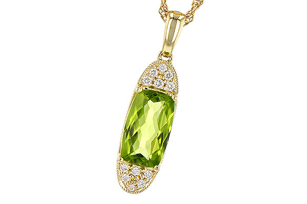 E309-53472: NECK 1.90 PERIDOT 2.00 TGW