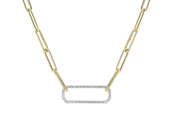 E310-37181: NECKLACE .50 TW (17 INCHES)