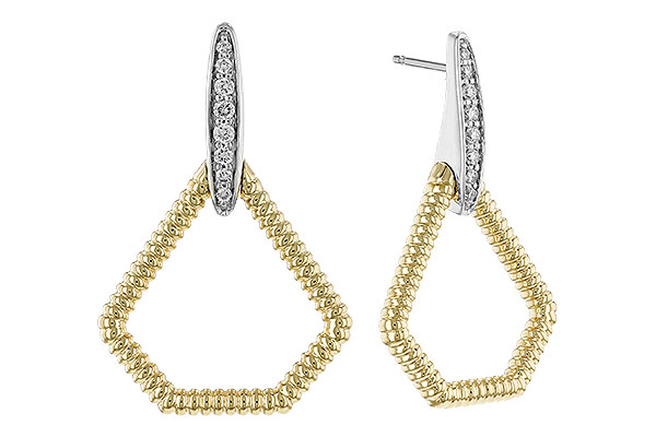 E310-43545: EARRINGS .14 TW