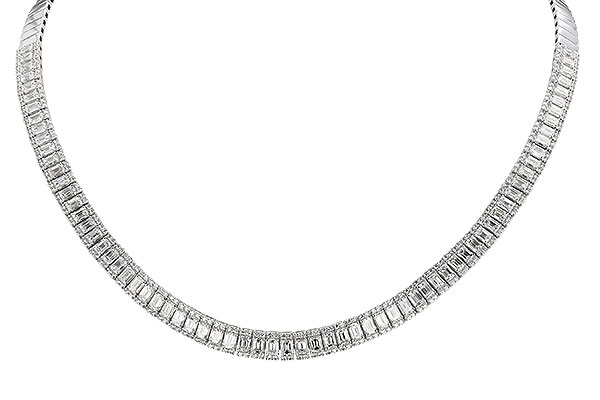E310-44372: NECKLACE 9.26 E.C. 11.00 TW (16")