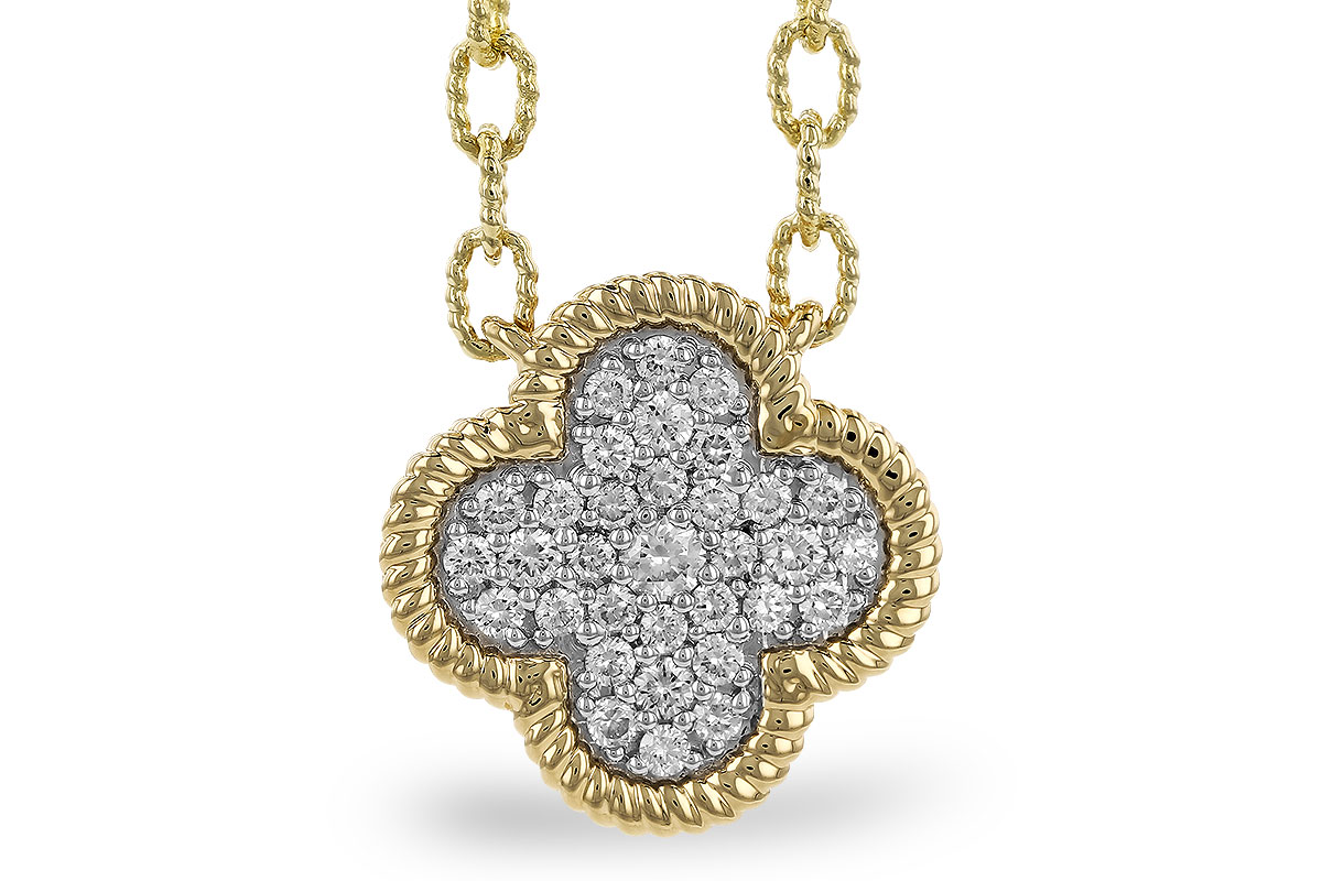 E310-45326: NECKLACE .32 TW (18")