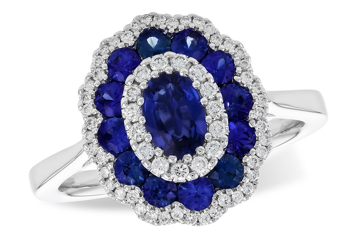 E310-45345: LDS RG 1.33 TW SAPPHIRE 1.56 TGW (6x4 MM SAPP)