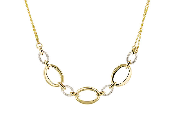 E311-28926: NECKLACE .50 TW (18")