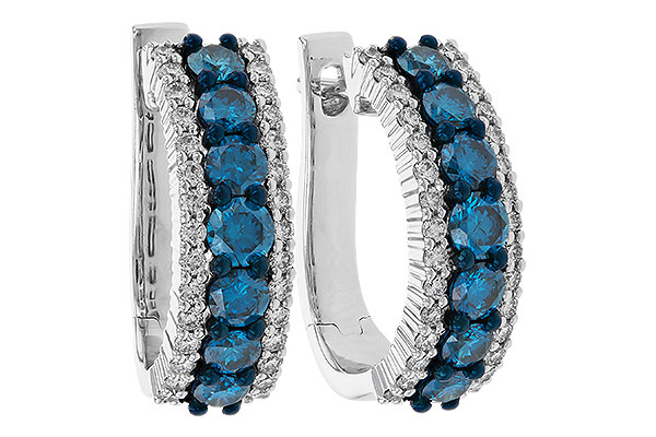 E311-32608: EARR 1.06 BLUE DIAS 1.46 TW