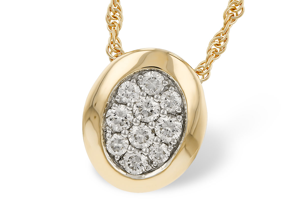E311-34381: NECKLACE .25 TW