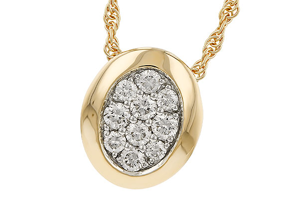 E311-34381: NECKLACE .25 TW