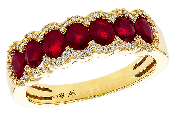 E311-35290: LDS WED RG 1.40 TW RUBY 1.57 TGW