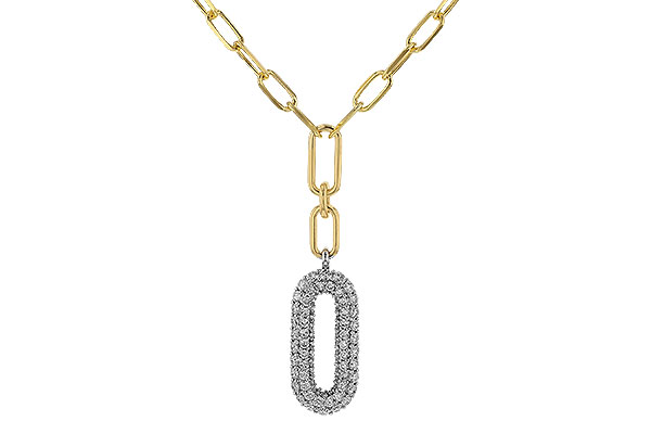 E311-35308: NECKLACE .96 TW (18")