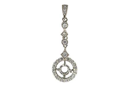 F043-13472: SEMI PENDANT .27 TW
