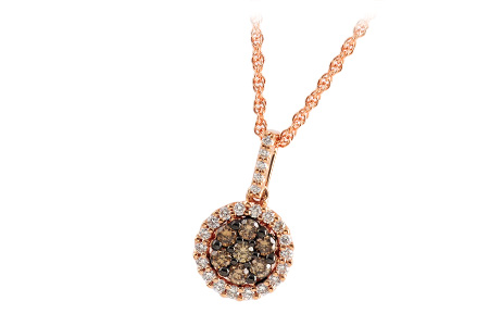 F223-17126: NECK .29 BROWN DIA .51 TW
