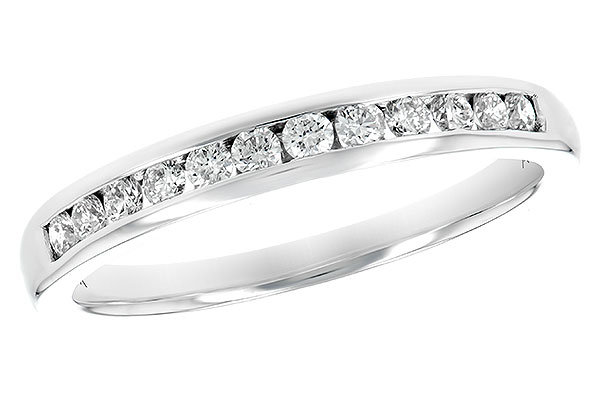 F224-08026: LDS WED RG .25 TW (12 STONES)