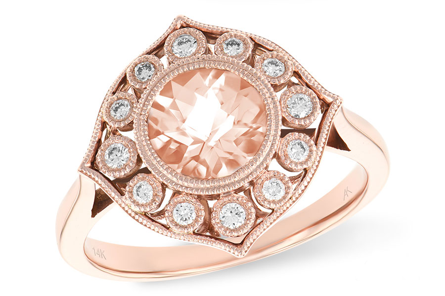F224-95299: LDS RG .90 MORGANITE 1.05 TW