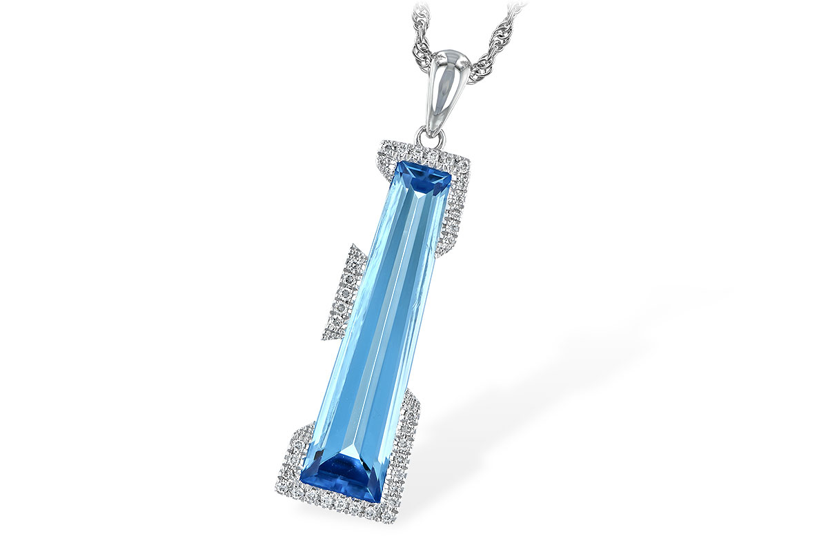 F225-84372: NECK 5.18 BLUE TOPAZ 5.28 TGW