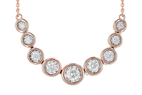 F226-79863: NECKLACE .50 TW