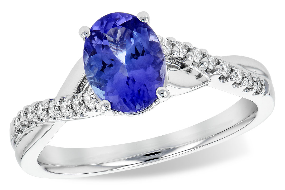 F226-79899: LDS RG 1.20 TANZANITE 1.35 TGW
