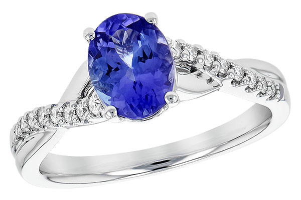 F226-79899: LDS RG 1.20 TANZANITE 1.35 TGW