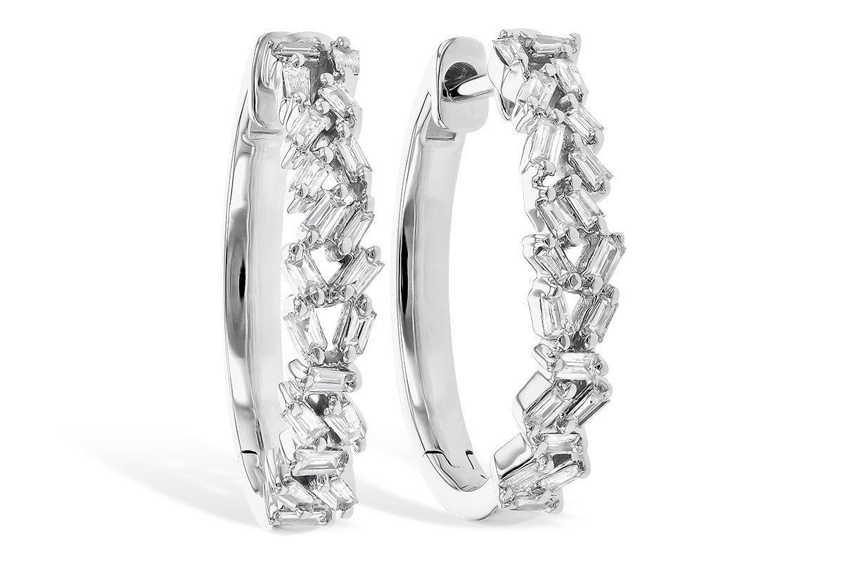 F309-48981: EARR .26 TW BAGUETTES