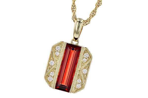 F309-50772: NECK 1.60 GARNET 1.67 TGW