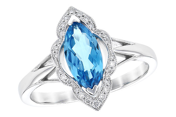F309-52626: LDS RG 1.26 BLUE TOPAZ 1.37 TGW