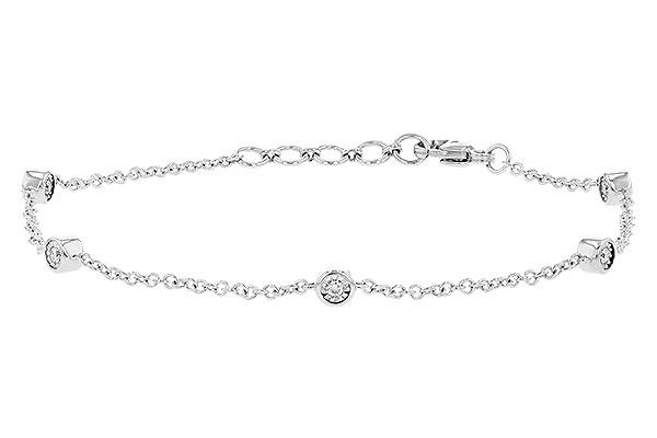 F309-53472: BRACELET .15 TW (7.25")