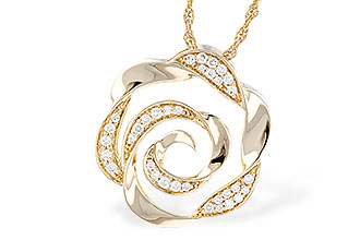 F310-39854: NECKLACE .20 TW