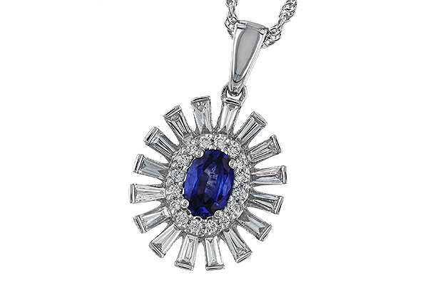 F310-44390: NECK .60 SAPPHIRE TW 1.12 TGW (6x4MM SAPP)