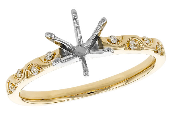 F311-28072: LDS SEMI DIA RG .05 TW