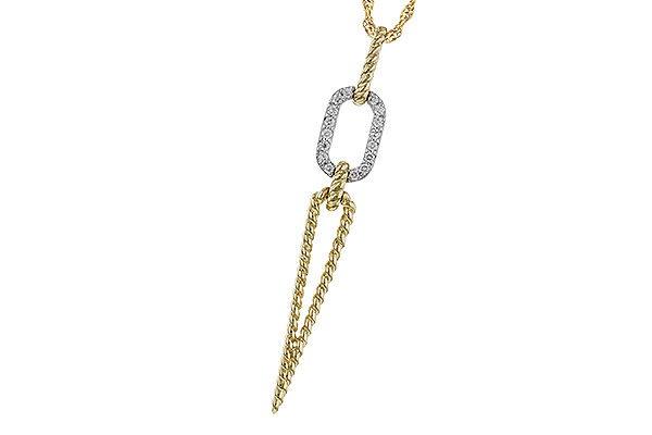 F311-29854: NECKLACE .14 TW
