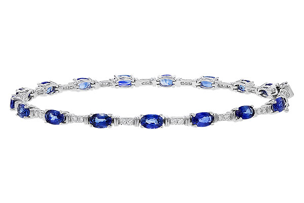 F311-29908: BRACELET 4.92 SAPPHIRE 5.24 TGW (7")