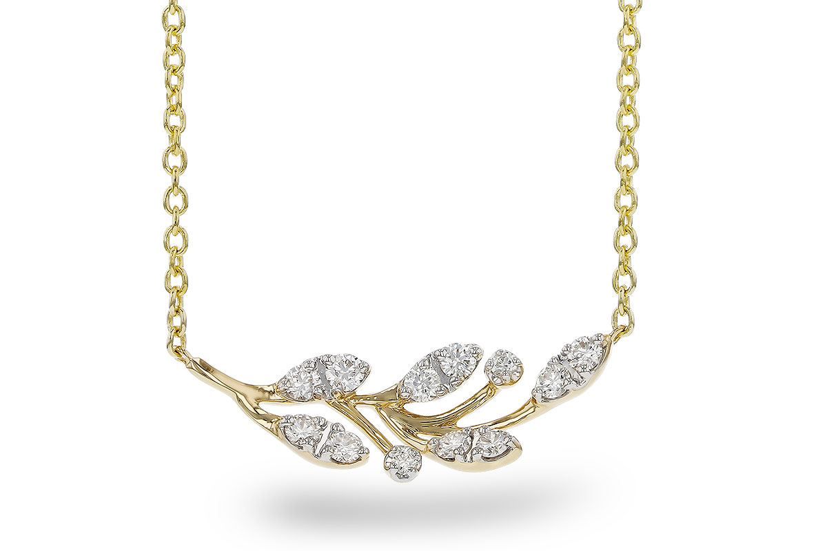 F311-30735: NECKLACE .32 TW (18")