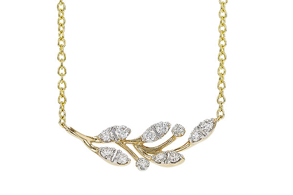 F311-30735: NECKLACE .32 TW (18")