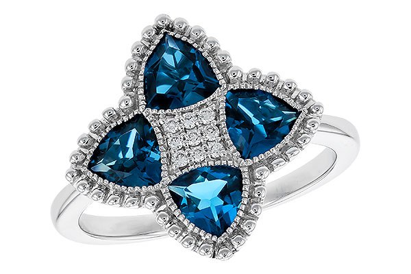 F311-32554: LDS RG 1.62 LONDON BLUE TOPAZ 1.66 TGW