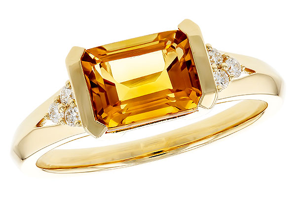F311-34399: LDS RG 1.46 CITRINE 1.55 TGW (8x6MM CIT)