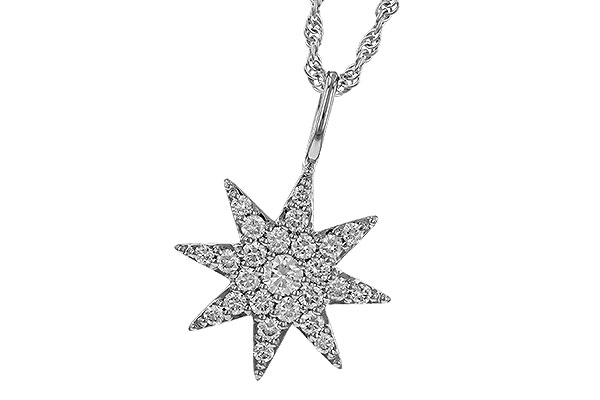F311-34408: NECKLACE .48 TW